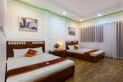 Camera familiare con balcone — Indochine Ben Thanh Hotel & Apartments