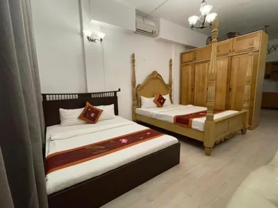 Appartamento con due letti — Indochine Ben Thanh Hotel & Apartments